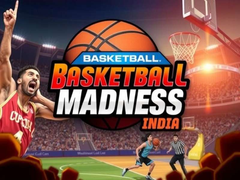 Basketball Madness India Official Game Cover Basketball Madness India Game Cover